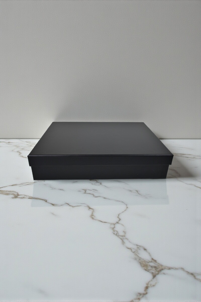 Caja Rigida 27,5 x 37,5 x 7,5 - NEGRO 