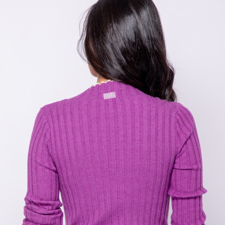 POLERA ORFEO Morado
