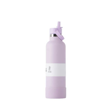 Botella En Acero Inoxidable brio 750ml Con Sorbito Y Manija Lavanda