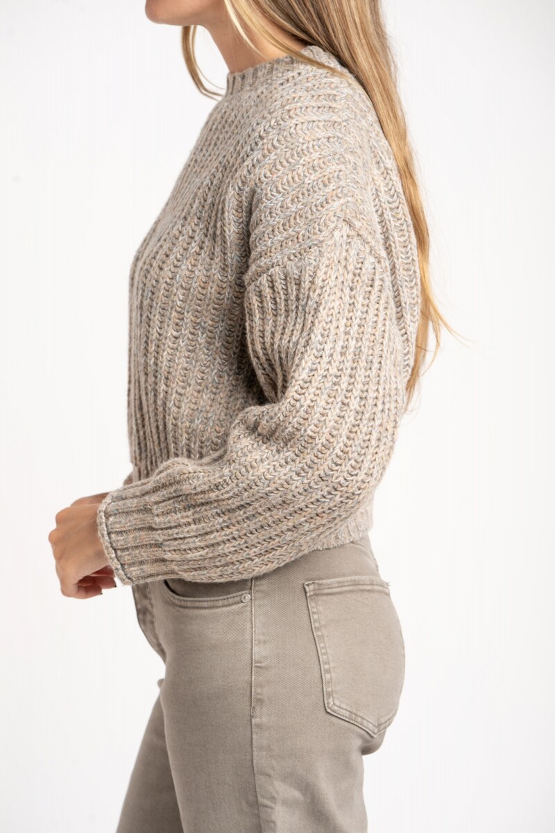 Sweater Lana Gris Melange
