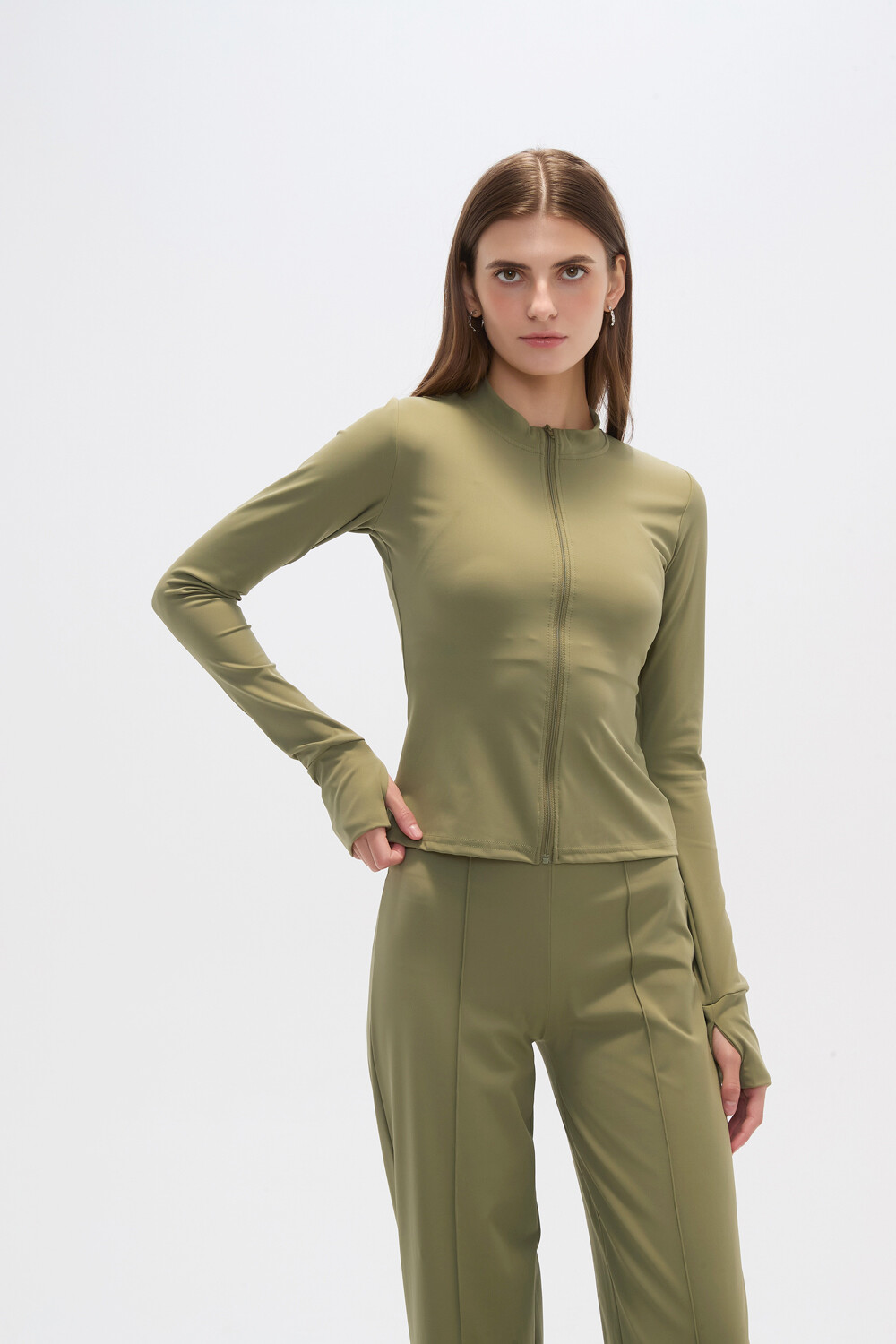 Campera Clani Verde Oliva