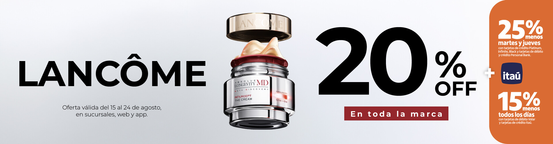 Lancome 20%