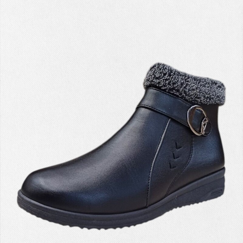 Bota BBO corderito NEGRA