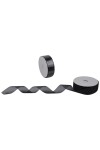 Cinta organza con puntos - 23 mts NEGRO