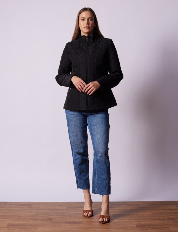 Campera Capitoneada NEGRO