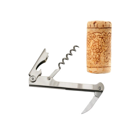 Sacacorchos 12 cm Acero Inoxidable Sacacorchos 12 cm Acero Inoxidable