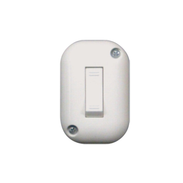 Int. combinación ext. c/ caja 10A - Visione marfil ELE01439