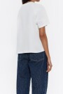 CAMISETA LOGO BORDADO Marfil