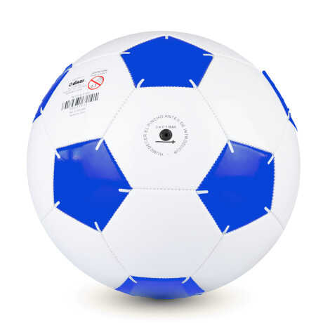 Pelota Classic N°5 Diámetro 22CM BLANCO-AZUL