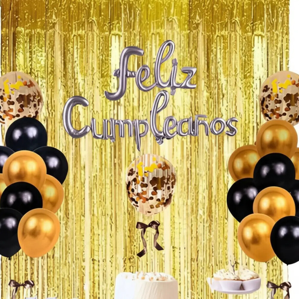 Set De Decoracion Feliz Cumpleaños Con Globos Set De Decoracion Feliz Cumpleaños Con Globos