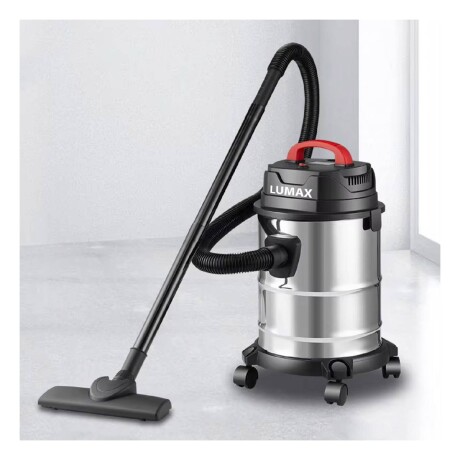 Aspiradora Industrial Lumax 1600w Acero Inox 10L Agua Y Polvo Aspiradora Industrial Lumax 1600w Acero Inox 10L Agua Y Polvo