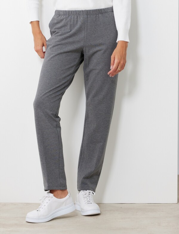 Pantalon Yoga Algodon GRIS