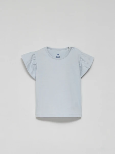 Remera volados Celeste
