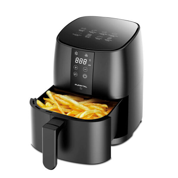 FREIDORA SIN ACEITE DIGITAL 1400W 4 LTS PUNKTAL FREIDORA SIN ACEITE DIGITAL 1400W 4 LTS PUNKTAL