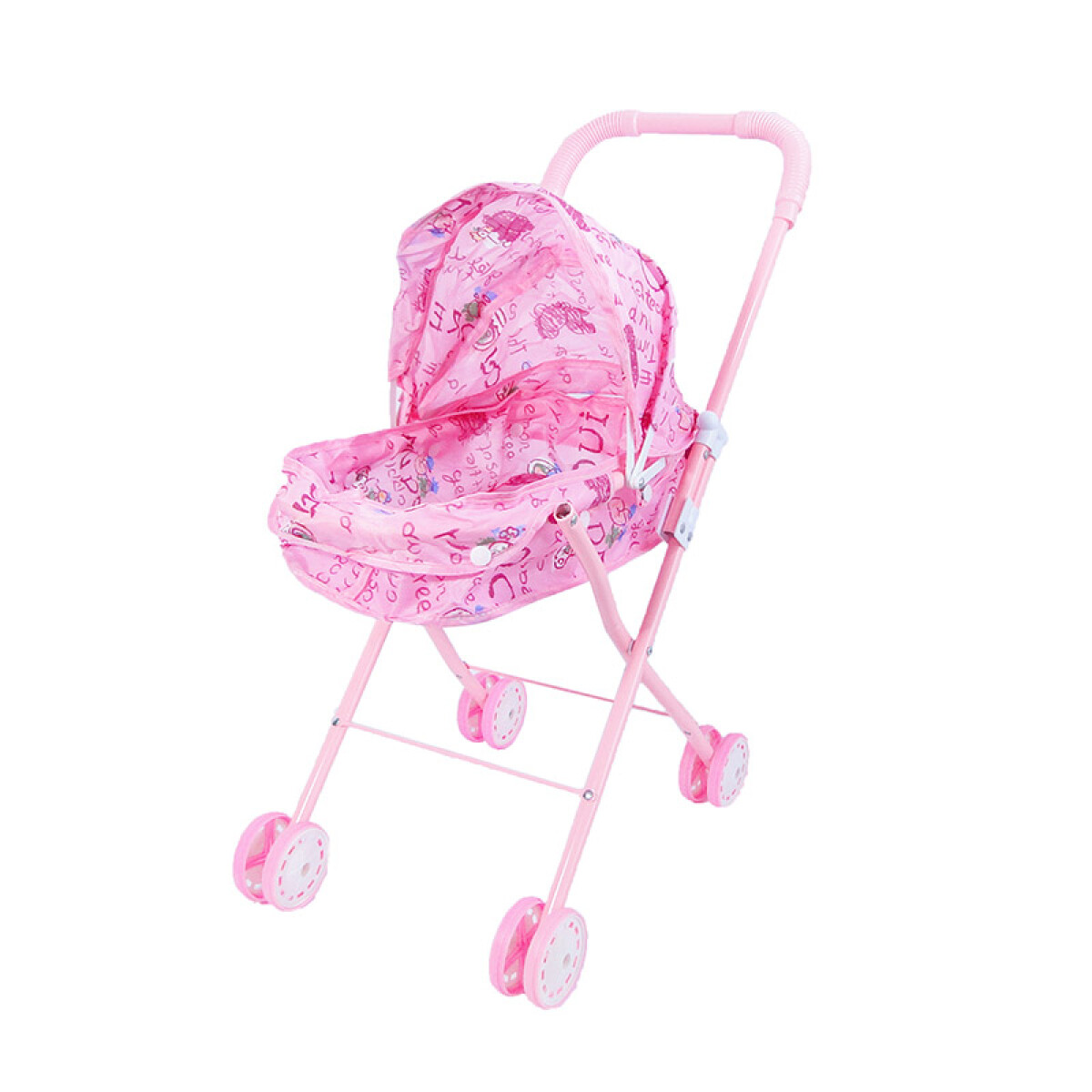 OUTLET Coche moisés metal rosado - Outlet Coche Moisés Metal Rosado 