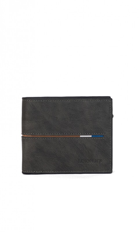 BILLETERA HOMBRE VAN GOGH NEGRO C/ GUARDA MARRON
