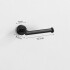 Portapapel higiénico negro de acero inox. para amurar Portapapel Higiénico Negro De Acero Inox. Para Amurar