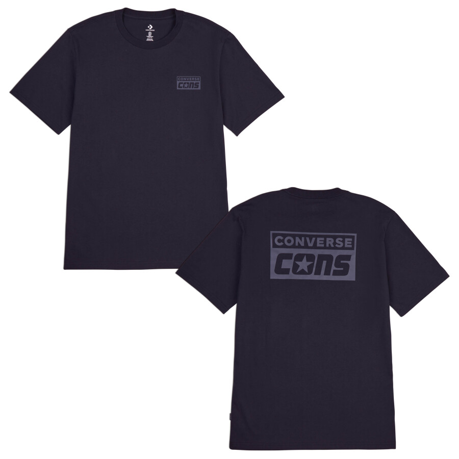 Remera Unisex Converse Cons Secret Negro