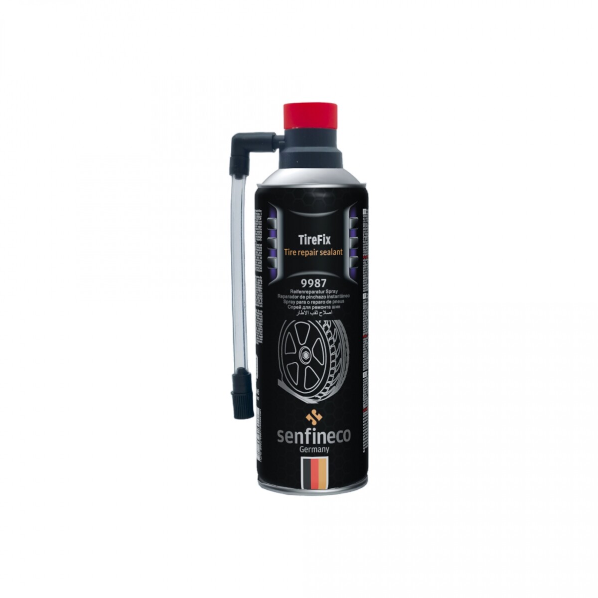 Senfineco Tirefix Repair Sealant Reparador De Neumáticos 450ml 