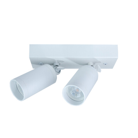 Spot ANTVERP doble blanco p/lámp. GU10 (no inc.) MN0504