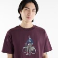 Remera New Balance de Hombre - Varsity - MT62M4ZXYLR BORDEAUX