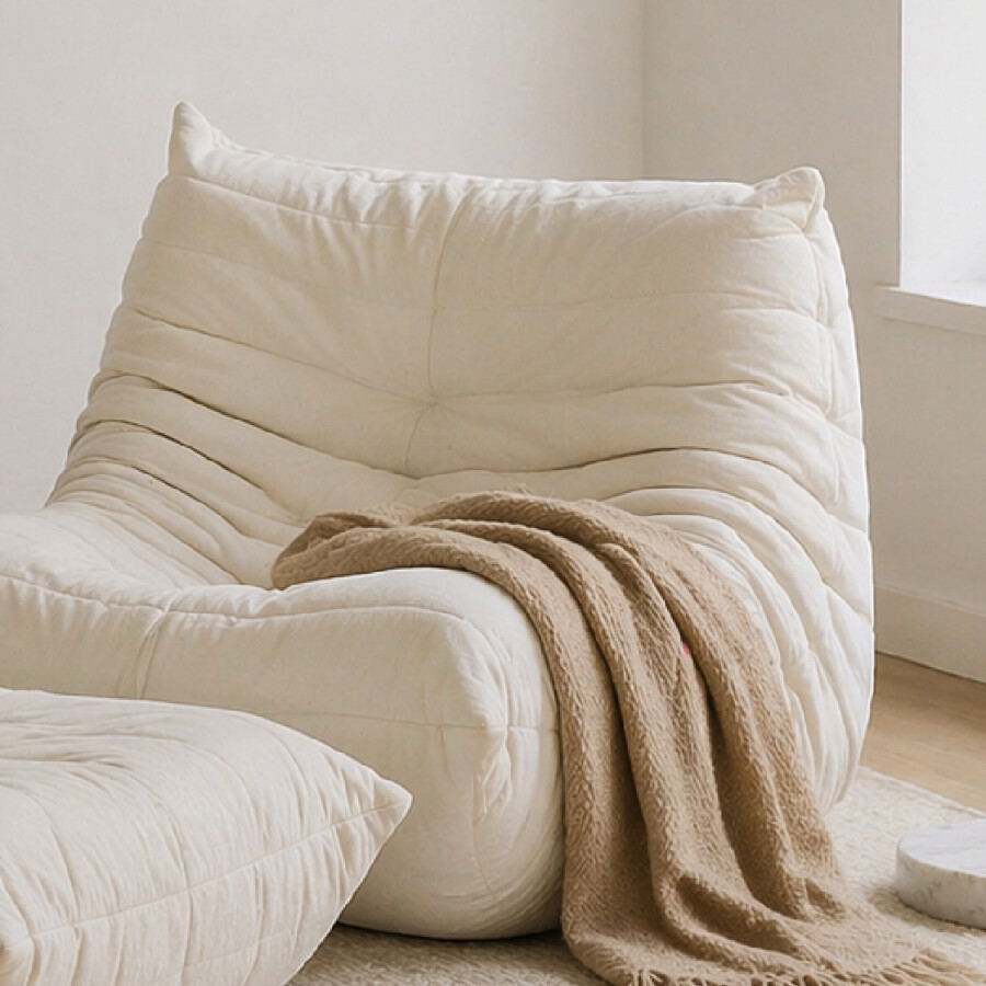 Sofá Togo Individual Beige