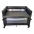 Practicuna Plegable Con Mosquitero Y Ruedas - Tinok Gris/Rosa