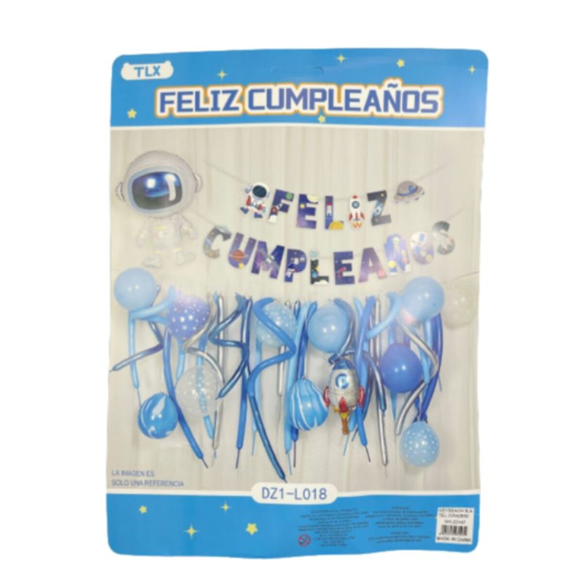 Set de globos Astronauta 