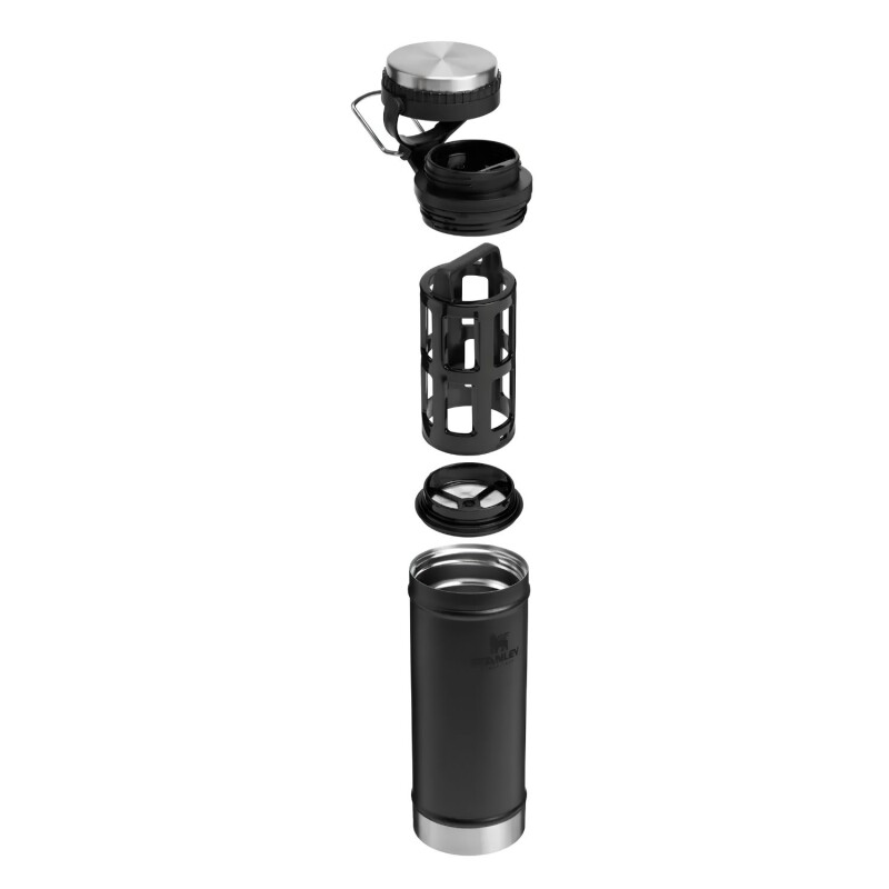 Cafetera De Viaje Stanley Prensa Francesa 453ml Negro