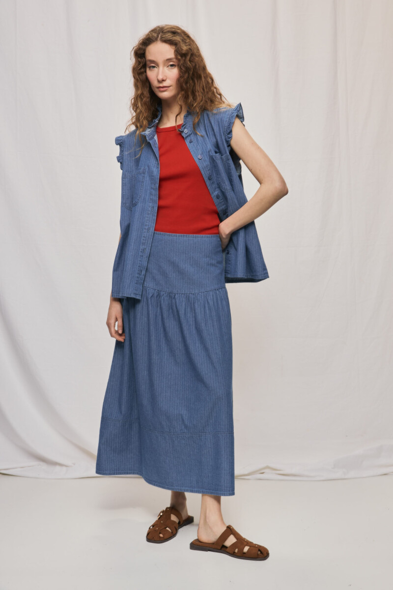 FALDA TAGGY Azul
