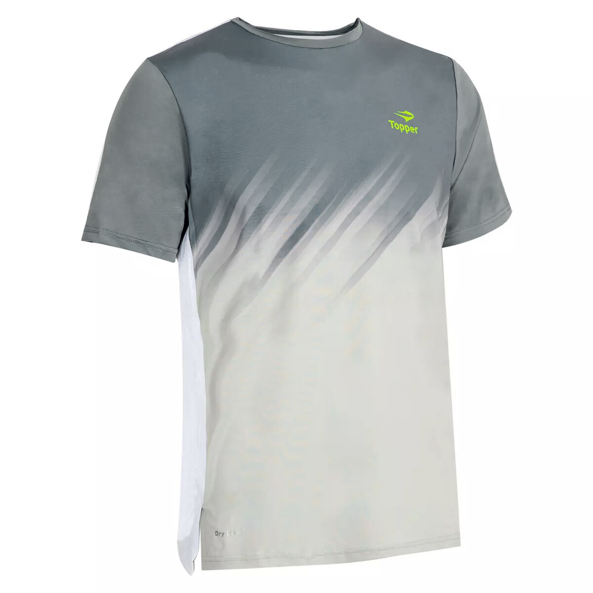 Camiseta Remera Topper Entrenamiento Hombre Original - Gris/DG 