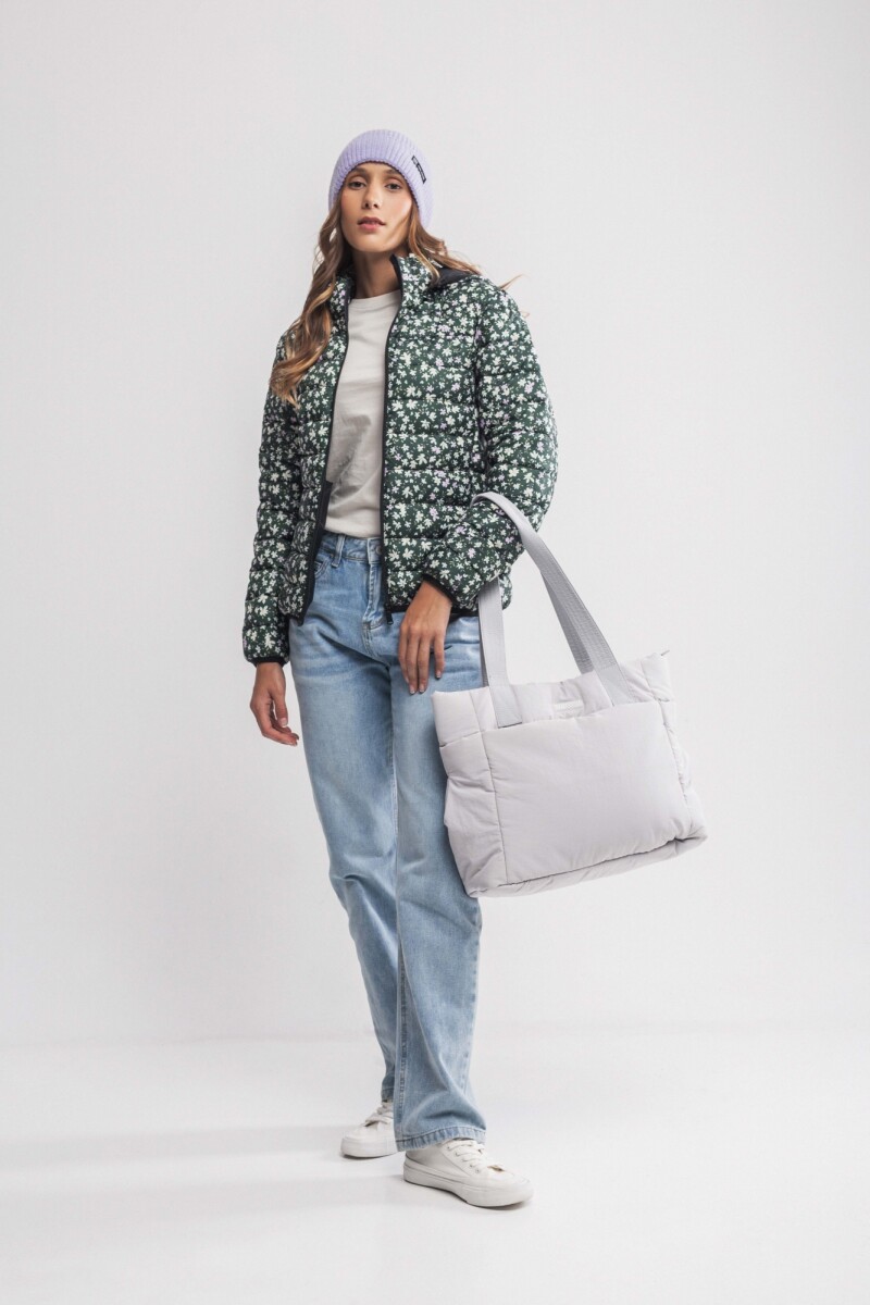 Campera Modena Flores print