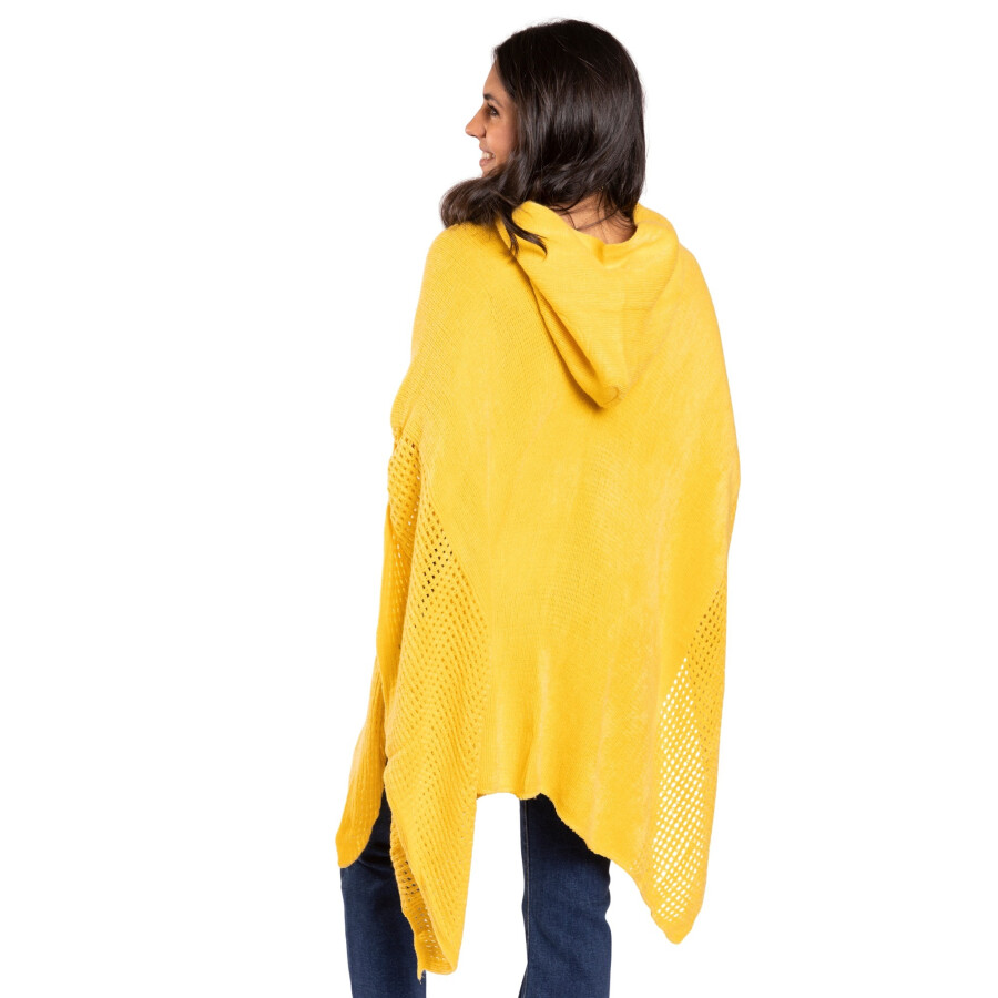 CHERRY PONCHO MUSTARD