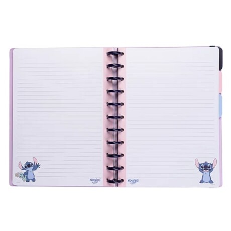 Cuaderno Stitch Carta con Discos Cuaderno Stitch Carta con Discos
