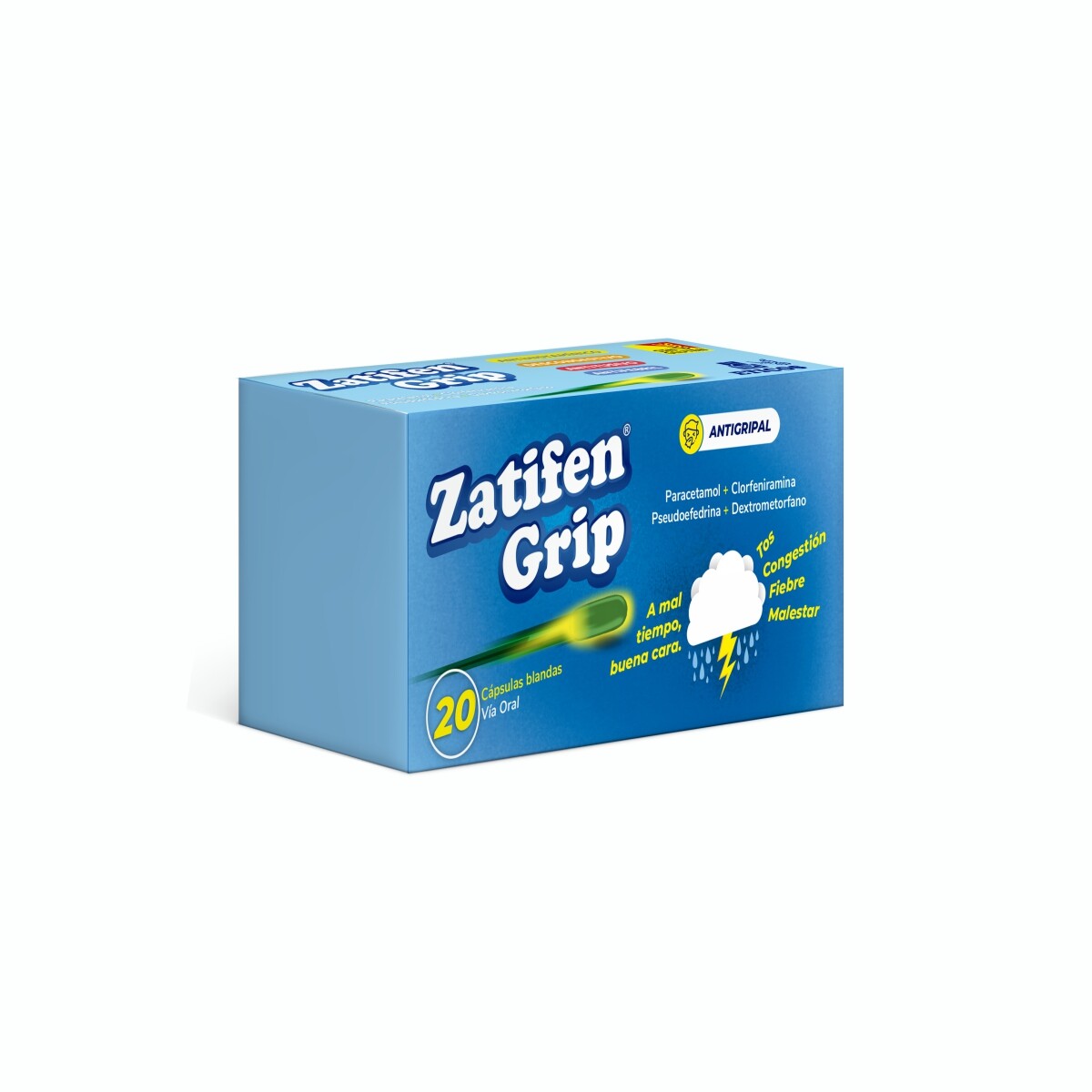 ZATIFEN GRIP CJ X 20 CAPSULAS 