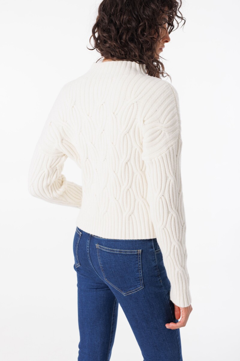 Sweater Luciernaga Blanco