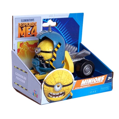 Pack X5 Vehículos Fricción Ax Toys Minions 001