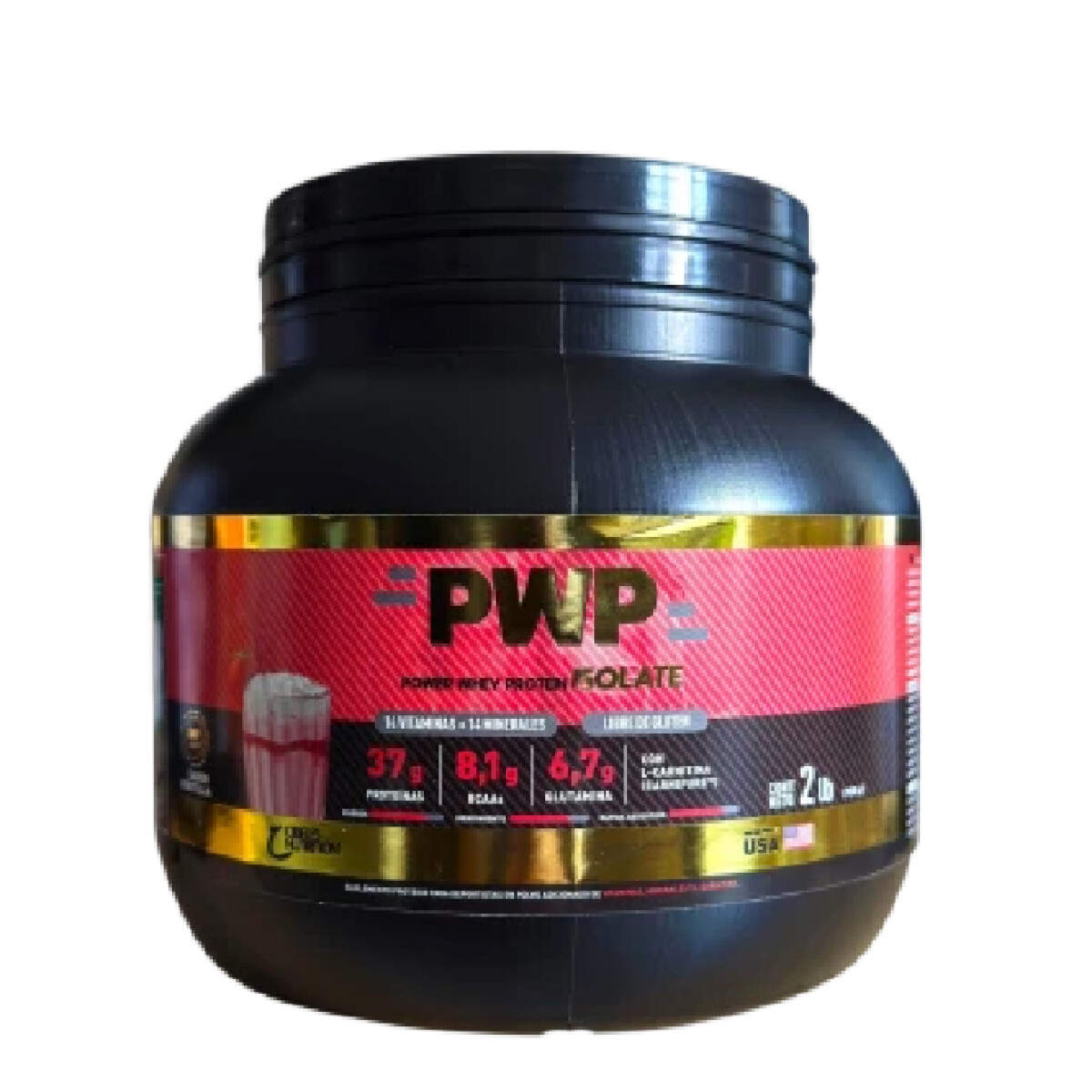 Power Whey Protein Isolate 2lb Cibeles Nutrition - Frutilla 