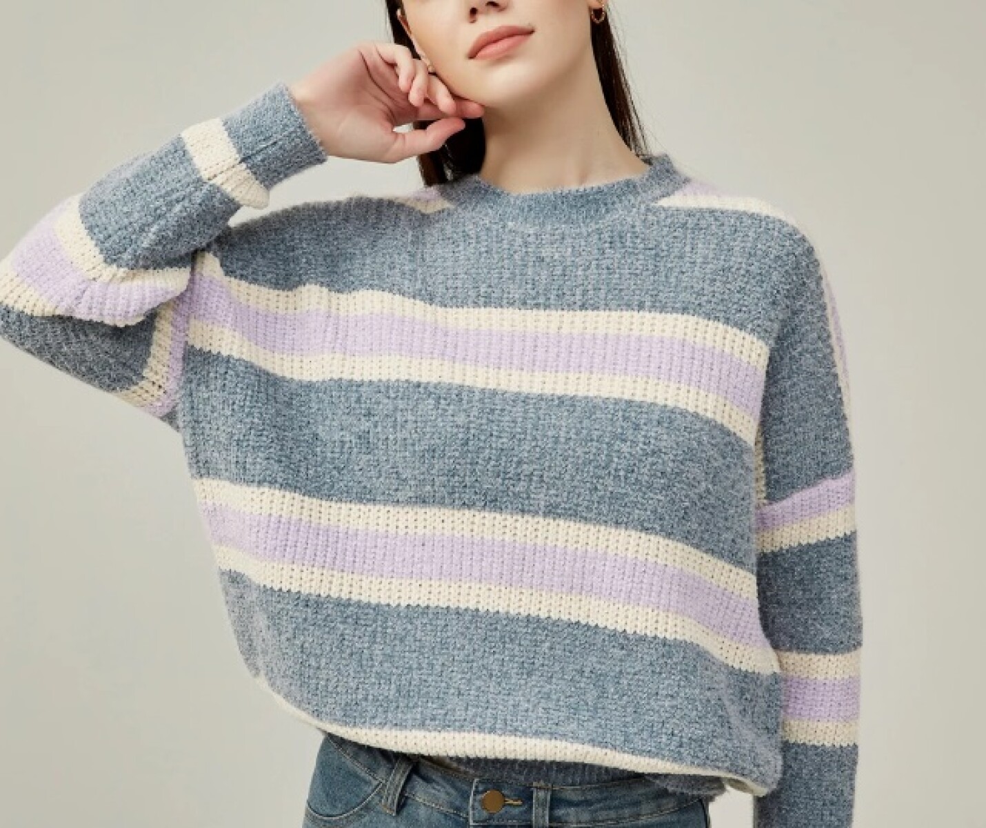 Sweater - azul bolita 