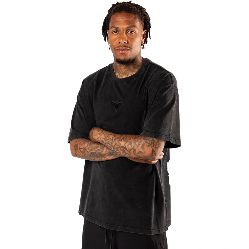 Remera Tifffosi Wash de Hombre Negro