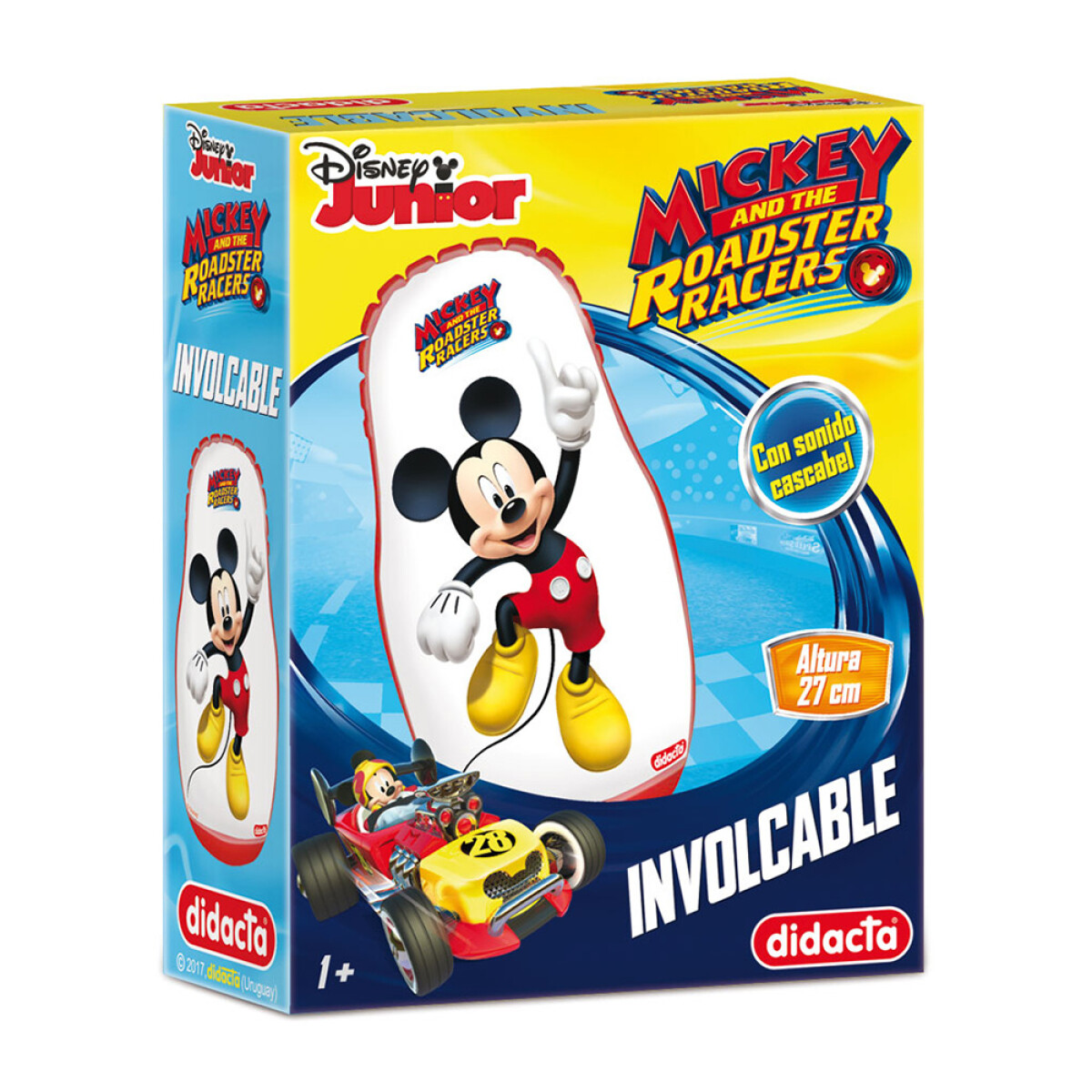 Involcable inflable con sonido cascabel Mickey 