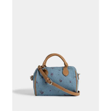 Cartera Bowling Azul Celeste