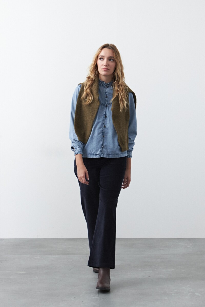 CAMISA ONIX Azul Lavado