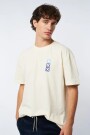 CREAM SQUARE TEE Natural