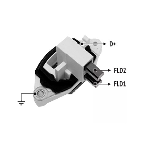 REGULADOR VOLTAJE - REGULADOR VOLT. CASA J. DEERE 12V 32MM =IB.368 NOSSO REGULADOR VOLTAJE - REGULADOR VOLT. CASA J. DEERE 12V 32MM =IB.368 NOSSO