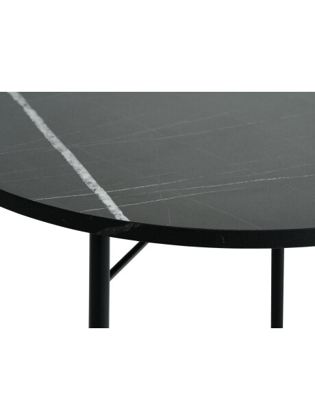 Mesa auxiliar TURUP Ø40 color mármol/negro Mesa auxiliar TURUP Ø40 color mármol/negro