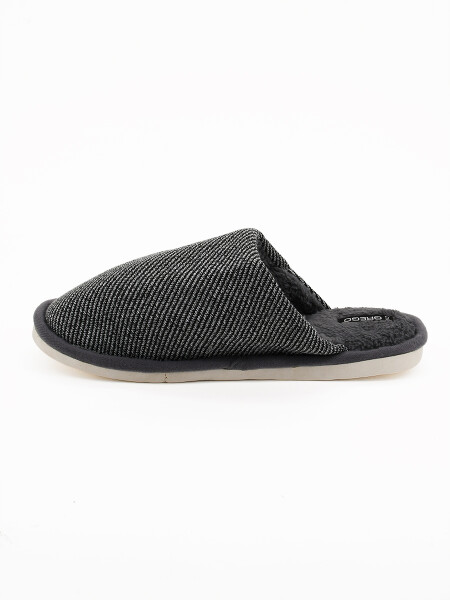 PANTUFLA NILO GRIS (V)