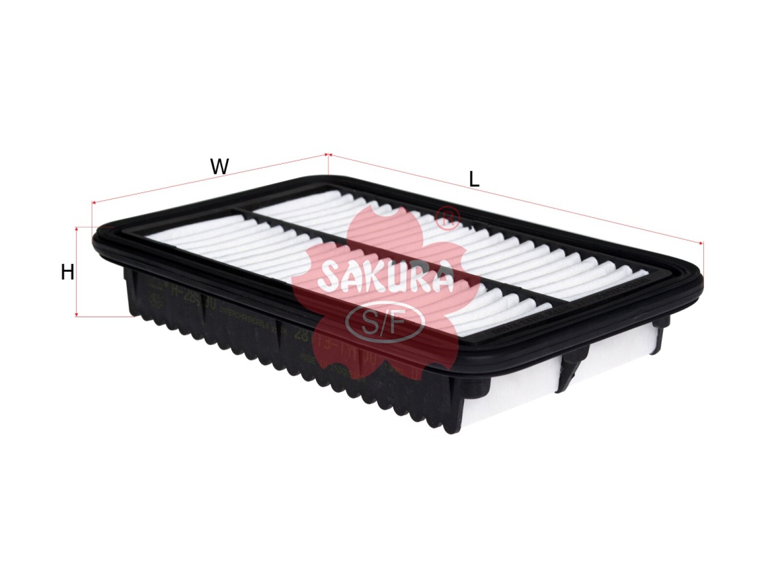 FILTRO AIRE KIA NEW PICANTO HB20 1.0 3 CIL. 1.2 11/ 28113-04000 NAKAMURA 