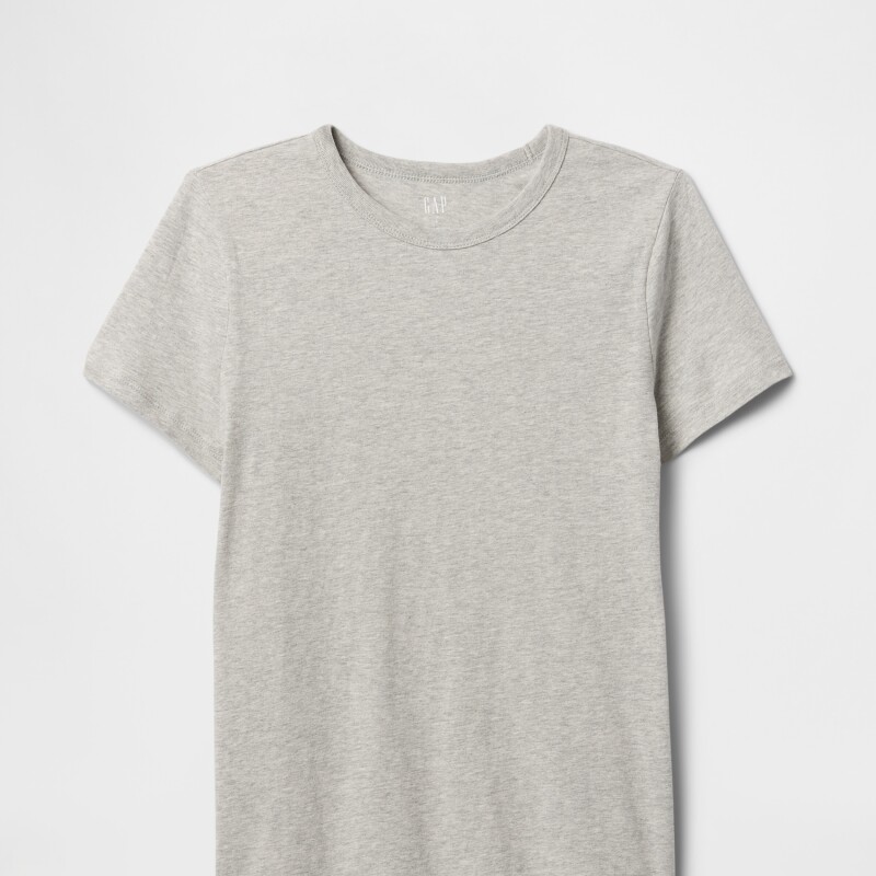 V-SS FAV CREW SOLID LIGHT HEATHER GREY