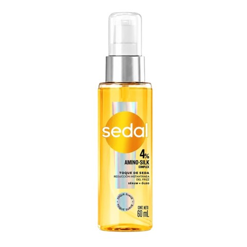 Sedal Serum toque de seda Amino-Silk 4% Complex + óleo 60 ml